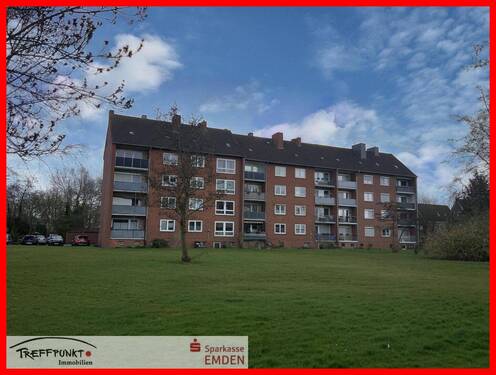 Rückansicht - 3 Zimmer Etagenwohnung in Emden
