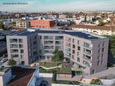 Unverbindliche Illustration: Blick von Südost - 3 Zimmer Etagenwohnung zum Kaufen in Freiburg