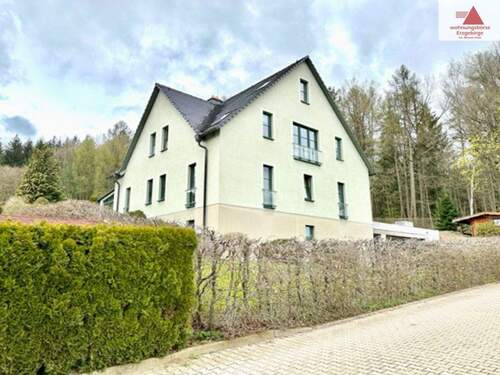 Hausansicht_ - 9 Zimmer Mehrfamilienhaus, Wohnhaus in Gornau/Erzgebirge