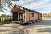 Frontansicht - +Green-Living+ Tiny-Haus-Siedlung - Nachhaltig Wohnen in Hoppingen