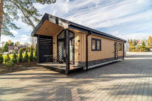 Frontansicht - +Green-Living+ Tiny-Haus-Siedlung - Nachhaltig Wohnen in Hoppingen