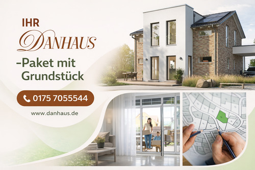Haus inkl. Grundstück - Schlüsselfertig-Einfamilienhaus mit Einliegerwohnung - Grundstück inklusive!