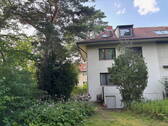 Gartenansicht mit Mansarde - Doppelhaushälfte mit 124,50 m² in Berlin zum Kaufen