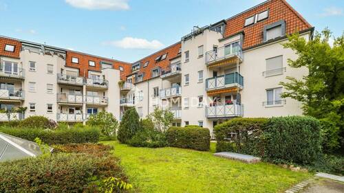Außenansicht 4 - Komfortable 2-Zimmer-Wohnung mit Balkon und Duplex-Tiefgaragenstellplatz