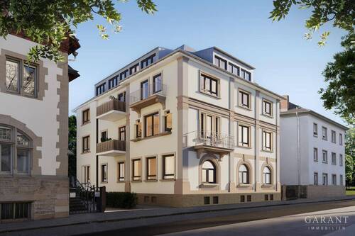 Ausenansichten - Etagenwohnung mit 122,00 m&sup2; in Karlsruhe zum Kaufen