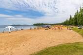 Strand in Schwerin-Zippendorf - 