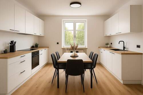 Einrichtungsbeispiel Küche - 3 Zimmer Etagenwohnung in Dresden