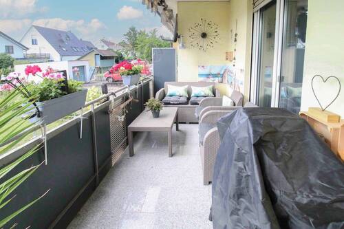 Balkon - Etagenwohnung mit 86,10 m² in Filderstadt zum Kaufen