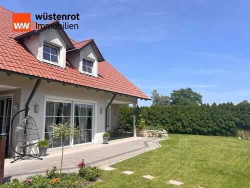 Terrasse - 6 Zimmer Einfamilienhaus zum Kaufen in Hohenwart