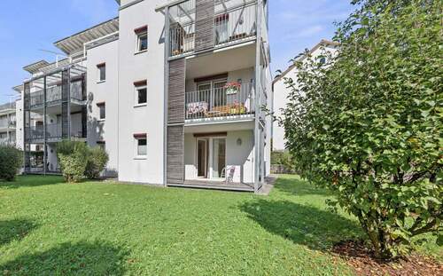 Garten - PROVISIONSFREI - Ankommen, wohlfühlen, genießen: Barrierearme 2-Zimmer-Wohnung mit Terrasse