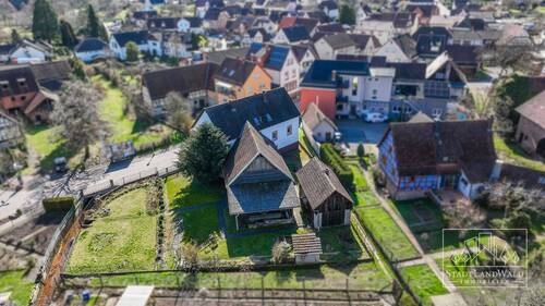 Luftbild - Grundstück und Haus - 