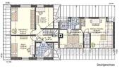 Grundrissvorschlag DG - Doppelhaushälfte mit 185,00 m&sup2; in Zingst zum Kaufen