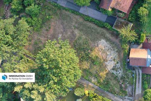 Ansicht gesamtes Grundstück - Grundstück zum Kaufen in Schwabach