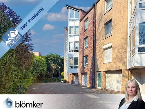 Titelbild - Blömker! Großzügige DG-Wohnung mit Garage & Option zur Teilung in Gladbeck-Mitte