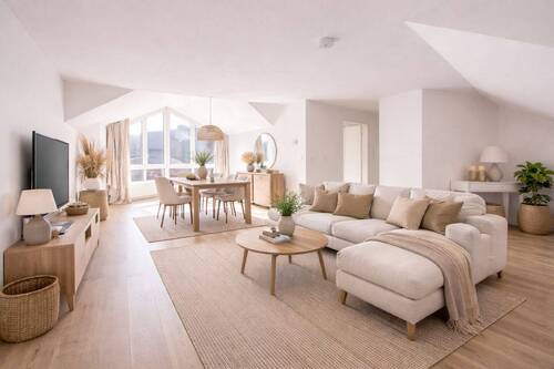 Wohnbereich (Einrichtungsbesipiel) - 4 Zimmer Etagenwohnung in Gladbeck