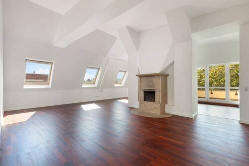 Wohnbereich mit Kamin - 