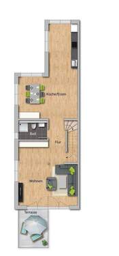 Haus 8, 1. OG.jpg - Mehrfamilienhaus, Wohnhaus mit 186,80 m² in Konstanz zum Kaufen