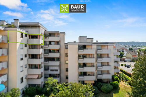 Aussenansicht - 2 Zimmer Etagenwohnung in Weingarten