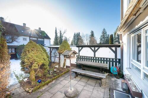 Terrasse - 3 Zimmer Reihenendhaus zum Kaufen in München