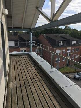 Dachterrasse - Singleapartment mit Atmosphäre über den Dächern von Hoengen - mit Dachterrasse!