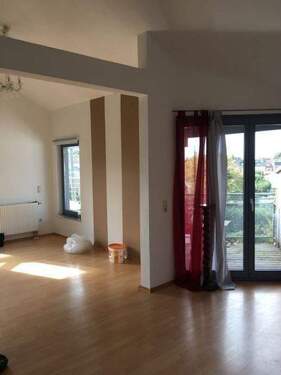 Wohnraum mit Zugang zu den Terrassen - Etagenwohnung mit 45,00 m² in Alsdorf zur Miete