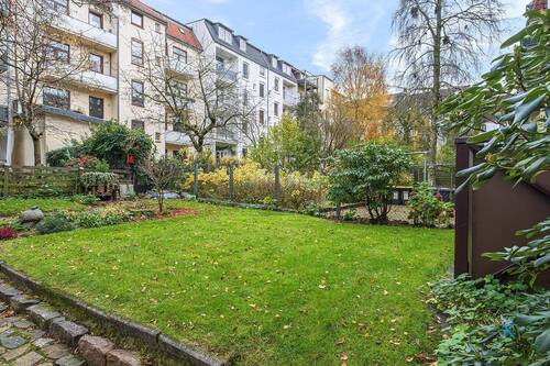 Hinterhof - Etagenwohnung mit 67,70 m² in Flensburg / Jürgensby zum Kaufen