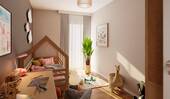 Zweites Kinderzimmer in der Wohnung - 