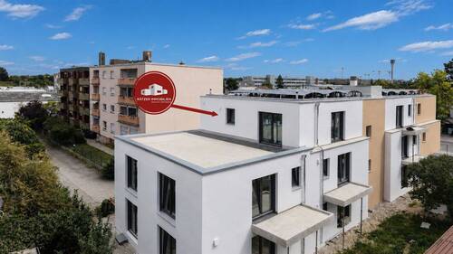 Titelbild - Neubau-Wohnung mit Penthouse-Charakter und Weitblick in Nürnberg