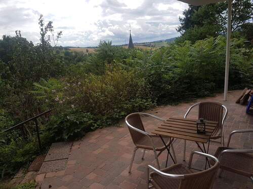 Ausblick von der Terrasse - 