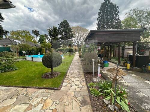 Gartenansicht - Grundstück in Zeuthen