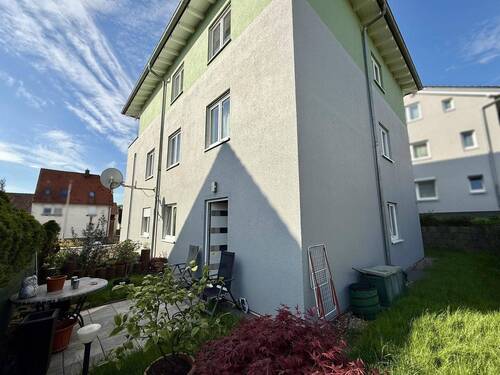 Terrasse, Garten, Gebäuderückseite - 