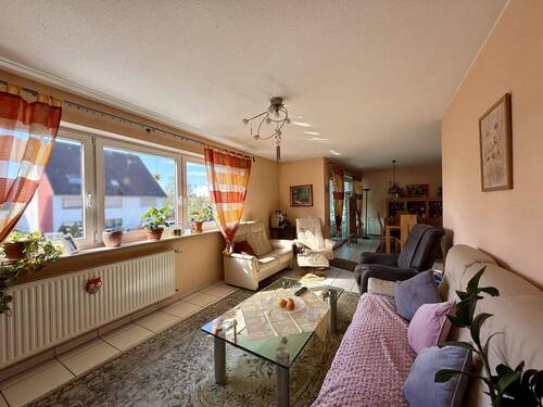 Wohnbereich - 4 Zimmer Etagenwohnung in Bretten