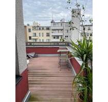 BEFRISTET 2-Zimmer-Wohnung im Gerling Viertel möbliert mit großer Dachterrasse für 3 Jahre - Köln Altstadt-Nord