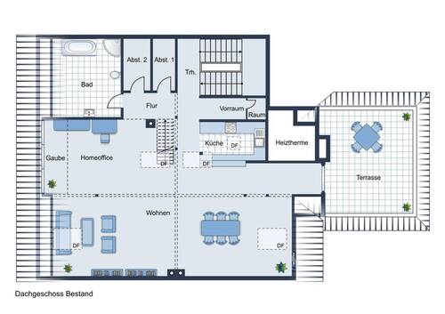 Dachgeschoss Bestand - 