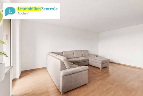 Wohnzimmer - 3 Zimmer Etagenwohnung zum Kaufen in Aachen