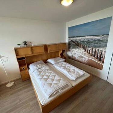 Schlafbereich - 2 Zimmer Etagenwohnung in Fehmarn
