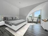 Schlafzimmer 2 - Digitales Staging - 