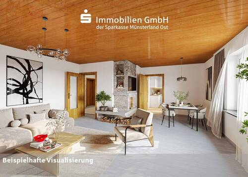 Wohn- und Esszimmer - 