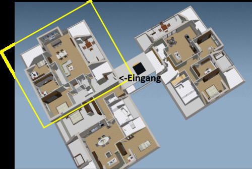 Auf 128 m² können Sie Ihren Wohntraum realisieren! - 4 Zimmer Etagenwohnung in Lippstadt