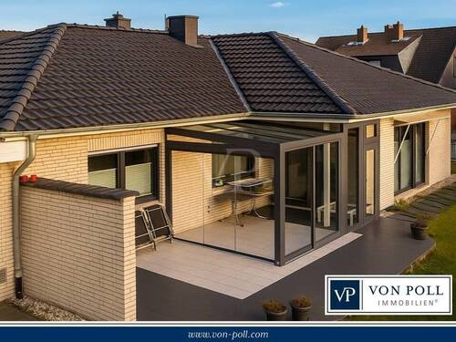 Titelbild Balken unten - Charmanter Bungalow mit Wintergarten und hochwertiger Ausstattung