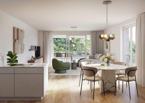 05 Wohnen Hälden - Etagenwohnung mit 52,90 m&sup2; in Tamm zum Kaufen