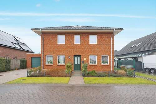 Frontansicht - Familienfreundliches und modernes Wohnhaus in ruhiger Lage von Vreden Ammeloe