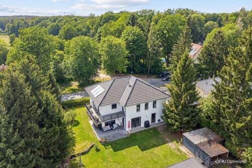Ansicht - Exklusives Einfamilienhaus in Havelnähe - modernes Wohnen mit Südgarten und Sauna