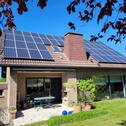 Terrasse mit Kamin - 6 Zimmer Einfamilienhaus in Werl