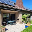 Terrasse mit Kamin - Einfamilienhaus mit 145,60 m&sup2; in Werl zum Kaufen
