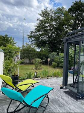 Terasse.JPEG - 5 Zimmer Mehrfamilienhaus, Wohnhaus zum Kaufen in Frankfurt am Main