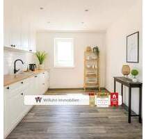 Wie im eigenen Haus: Erdgeschosswohnung mit Garten & Terasse! | Tageslichtbad & Fußbodenheizung! - Schönwölkau Gollmenz