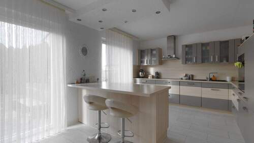 Küche - Mehrfamilienhaus, Wohnhaus mit 180,00 m&sup2; in Hameln zum Kaufen