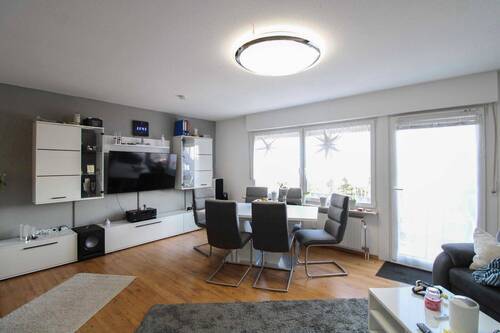 Wohnzimmer EG - 4 Zimmer Einfamilienhaus zum Kaufen in Dautphetal