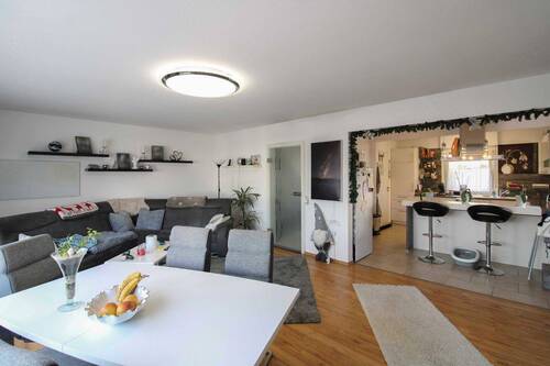 Wohnzimmer EG - Einfamilienhaus in Dautphetal zum Kaufen